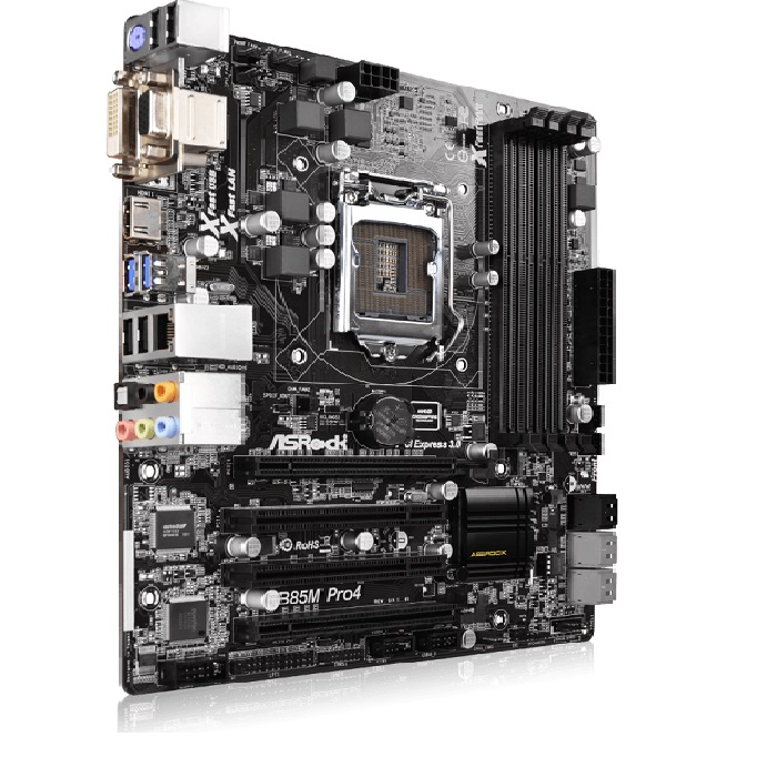 مادربرد کارکرده  ازراک مدل ASROCK  B85 M   PRO4 1150 DDR3